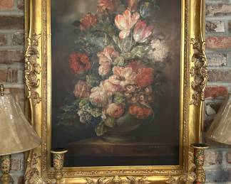 Floral Bouquet Oil Painting