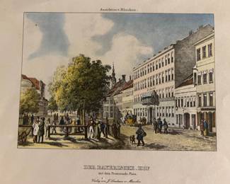Colored Lithograph