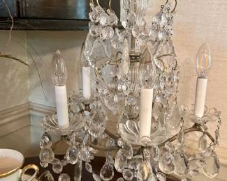 Crystal Girandole Lamp