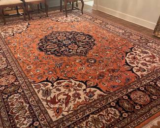 12'4" x 8'11" Persian Rug