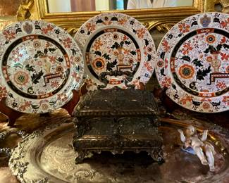 Ashworth Bros. Imari Pattern Plates