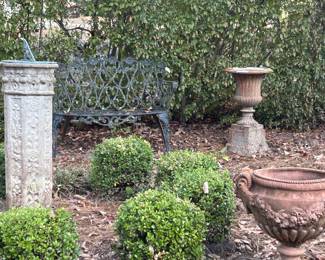 Concrete, Terra Cotta, Iron Statuary