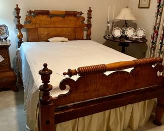 Curly Maple Bed