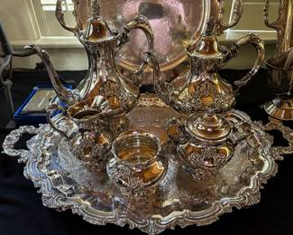 Reed and Barton King Francis Silver Service Set