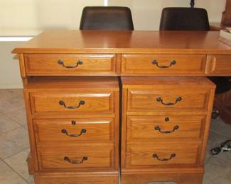 Oak File Cabinets