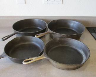 Wagner Cast Iron Skillets