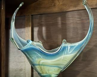 Beautiful Large Art Glass piece
