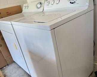Washer and dryer