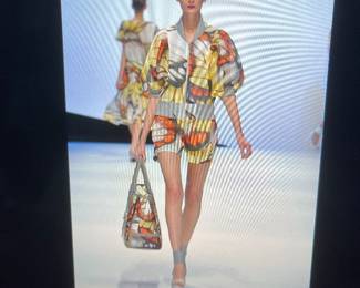 This is an ad by Hanae Mori - we have loads of her designs - 