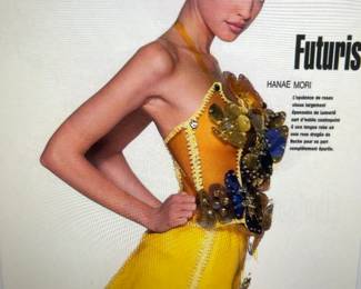 This is an ad by Hanae Mori - we have loads of her designs - 