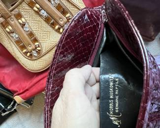 Morris Moscowitz Genuine Reptile bag