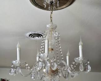 Chandelier for sale (buyer to remove after sale)