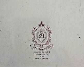 Daher Decorated Ware of Long Island NY - made in England