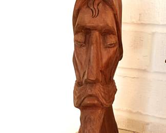 carved wooden figures