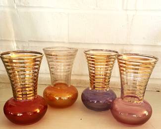 Bartlett Collins bud vases - midcentury