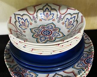 Home Design Studio "La Villa" Melamine dish set