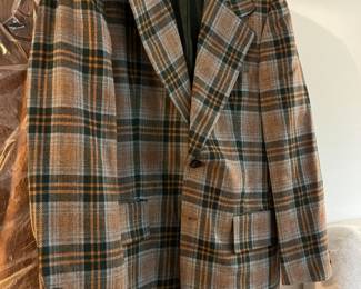 vintage men's Italian suits and coats