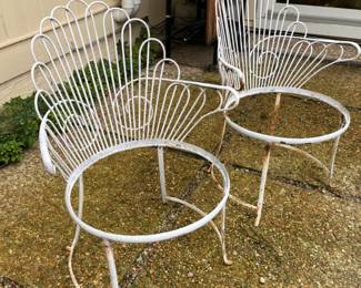 c. 1930s Leinfelder garden chairs