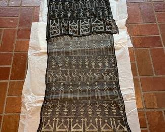 very fine mesh and woven silver textile