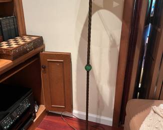 vintage art deco floor lamp