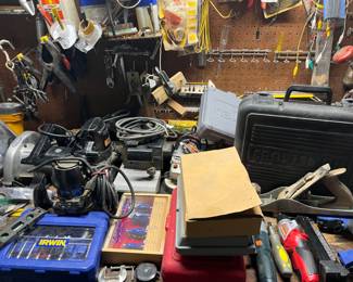a full tool room - come dig for what you need!