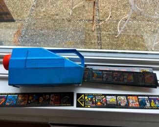 1977-78 Give a Show projector with 16 Star Wars film strips