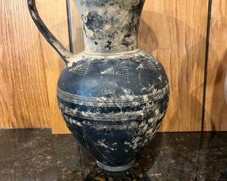 Etruscan Bucchero pitcher