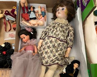 antique and vintage dolls