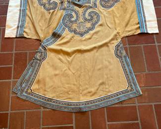 antique Chinese robe