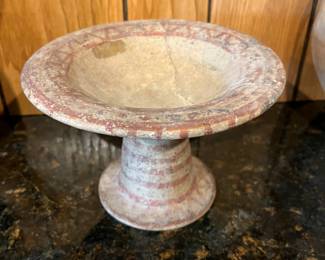 ancient terracotta compote