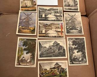 1923 signed woodblock prints