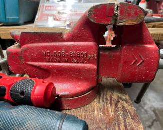 vintage Craftsman Vise