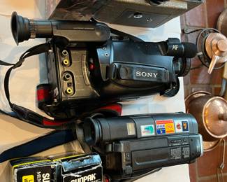 vintage movie cameras