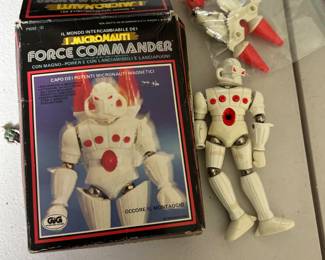vintage Italian Micronauti space figure toy