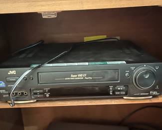 JVC VCR player