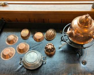 antique copper molds