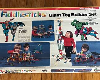 vintage Fiddlesticks builder set