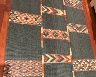 woven area rug