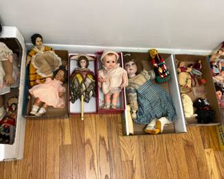 antique and vintage dolls