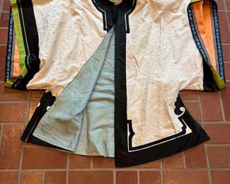 antique Chinese robe