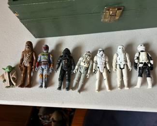 1977 Star Wars figures