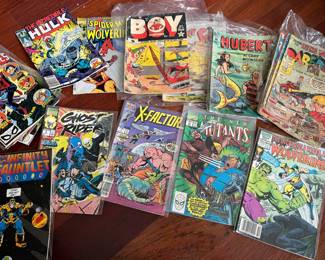 vintage comic books - Marvel, Boy, etc