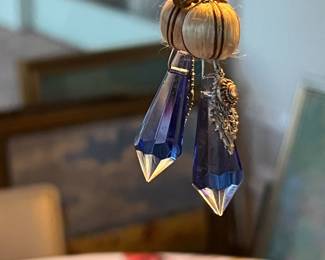 Victorian Crystal drop earrings 