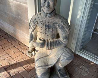 Lifesize Chinese Warrior 