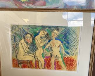 Several Works by Zuzuk Roman Expressionistic figures 