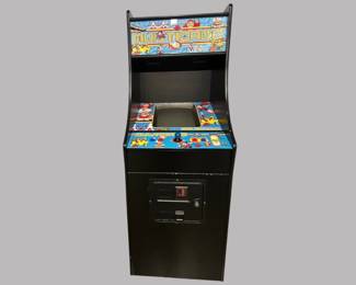Multicade Arcade Machine. H: 67 x w: 24 1/2 x d: 35 inches