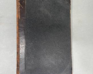 Pyle, Howard, Robin Hood, Danish Translation, 1894. Leather-bound spine and covers, H. Hagerups, publisher, Copenhagen
CONDITION: spine is very worn, cover edges moderately worn, foxing/discoloration at page edges