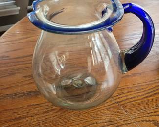 glass pitcher