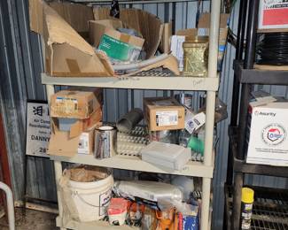 MISC.ELECTRICAL ITEMS AND HARDWARE