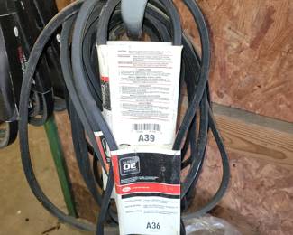 ASSORTED BLOWER BELTS